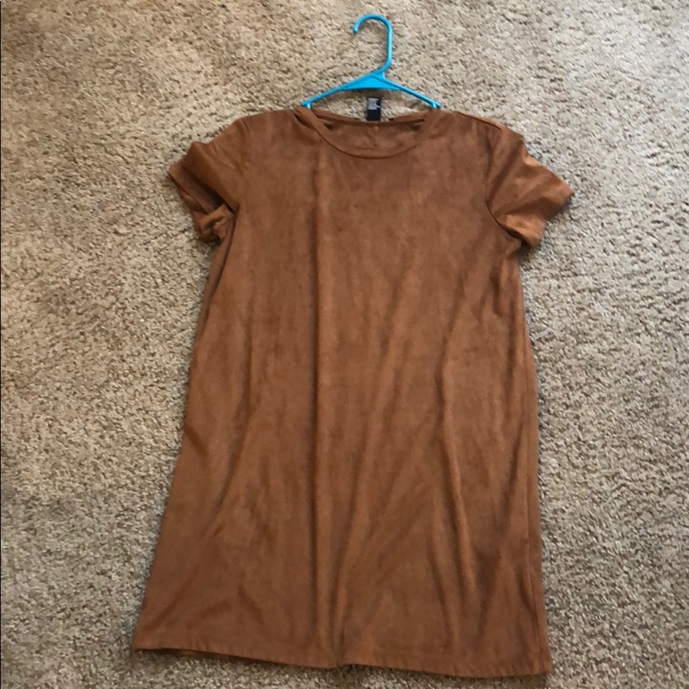 Suede FOREVER 21 Mini Dress